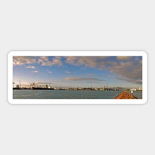 Townsville Port - Sunrise Sticker